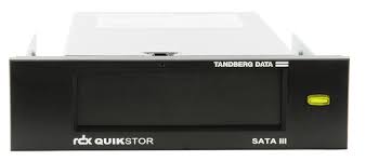 Tandberg RDX QuikStor, Lecteur de disque, RDX, SATA III, interne, 3.5", noir - jusqu'à 330 Mo/s