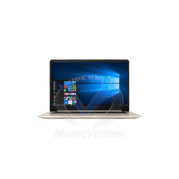 PC Portable VivoBook S15 S510UA  I5 8250U 3.4G 15.6" HD in 14" chassis 8Go Win 10 90NB0FQ1-M08030
