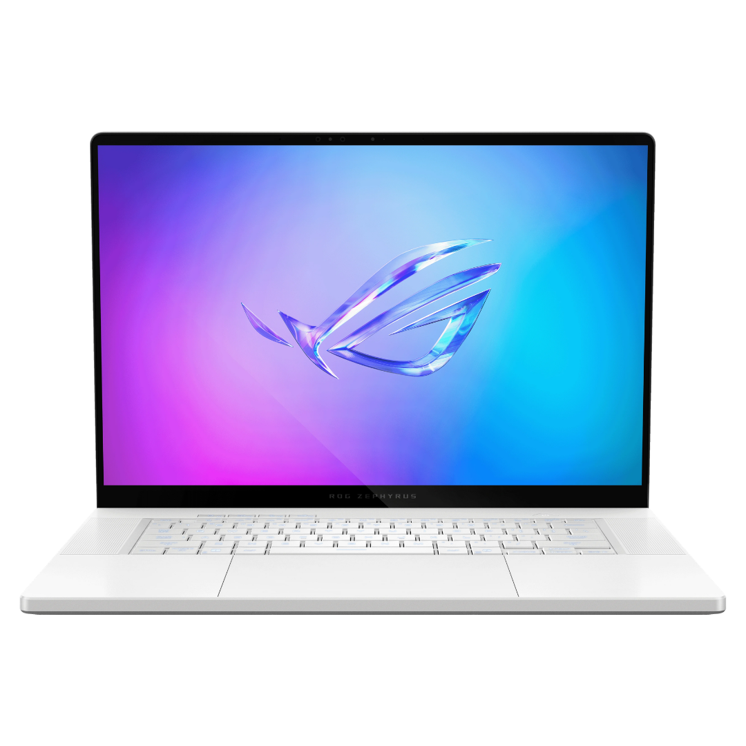 Asus ROG Zephyrus G16 GU605CW 16'' OLED WQXGA U9-285H 64Go 2To SSD GN22-X9 5080 16GB W11H Blanc 24M