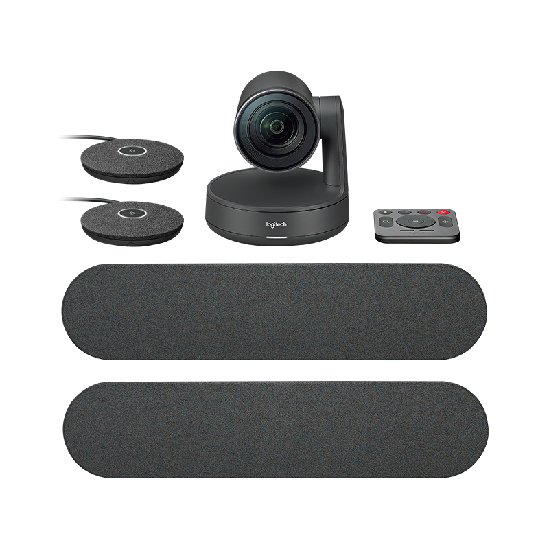 Rally Plus Système de vidéo conférence 4K  (1xCamera 2xSpeaker 2xMic Table & Display Hub)