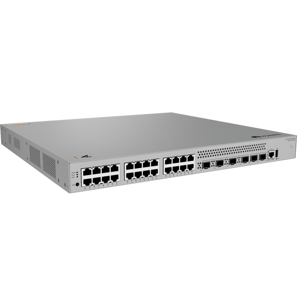 S530-24T4XE(24*10/100/1000BASE-T , 4*10GE SFP+, 2*12GE stack ports, with 1*AC power module)