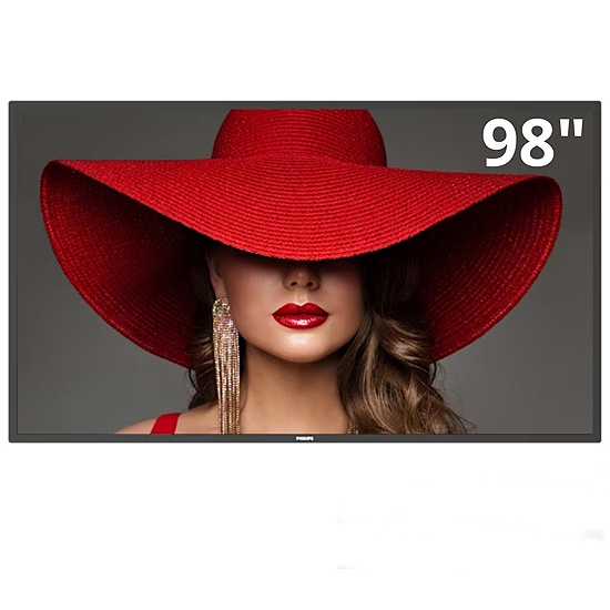 Ecran Plat 98 Pouces 4K UHD 3840 x 2160 pixels 24/7
