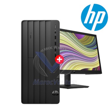PC Bureau 290 G9 TWR i5-12500 8GB DDR4 512GB SSD FreeDOS + Ecran 21,45" HP P22v G5