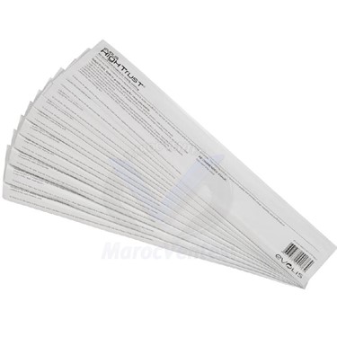 Boîte de 10 cartes de nettoyage en "T" pour imprimantes Evolis Agilia