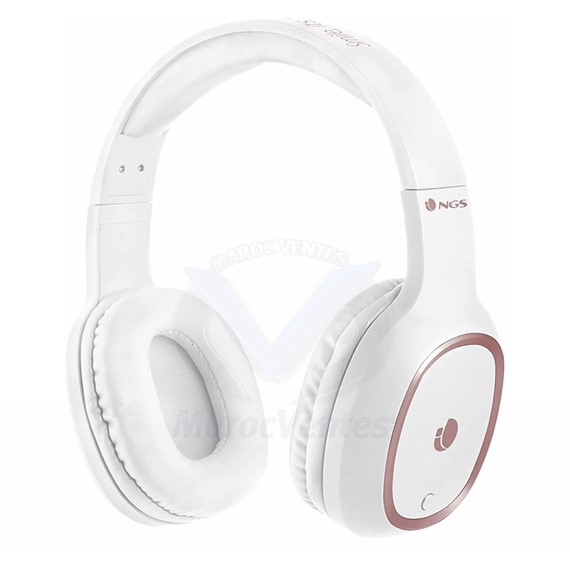 NGS HEADPHONE COMPATIBLE WITH BLUETOOTH-HANDS FREE ARTICAPRIDEWHITE