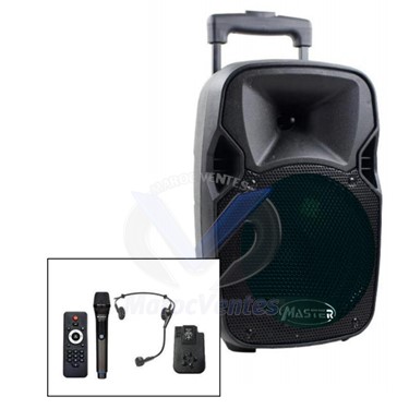Sonorisation Mobile Complète 2 Micros sans fil