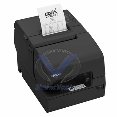 Imprimante de Tickets TM-H6000V-214P1: Serial, MICR, Black, PSU, EU