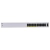 Switch CBS110 GE 24 Ports Non Géré PoE Partiel, 2x1G SFP Partagé L2 Montable sur Rack