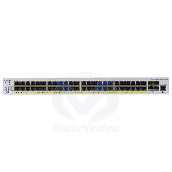 CBS350 Managed 48-port GE, PoE, 4x1G SFP CBS350-48P-4G-EU