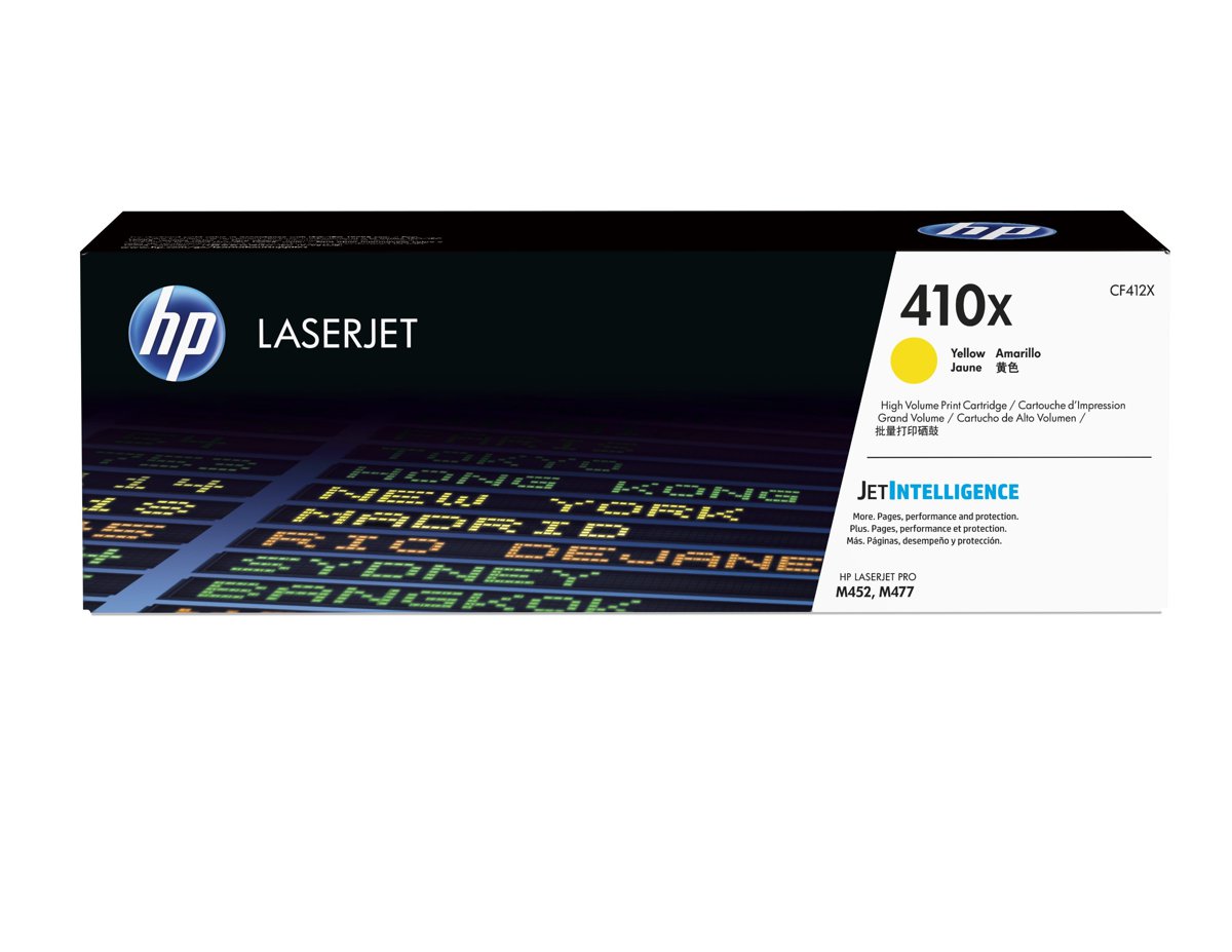 HP 410X High Yield Yellow Original LaserJet Toner