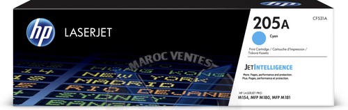 Cartouche de toner HP 205A LaserJet Cyan - Cartridge 900 CF531A