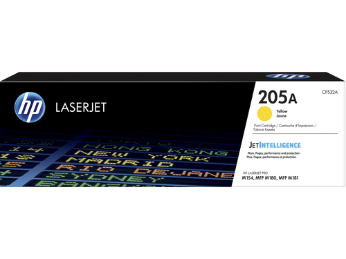 HP 205A Yellow LaserJet Toner Cartridge 900