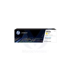 Cartouche de toner 203A LaserJet Jaune  Cartridge 1,300  pages