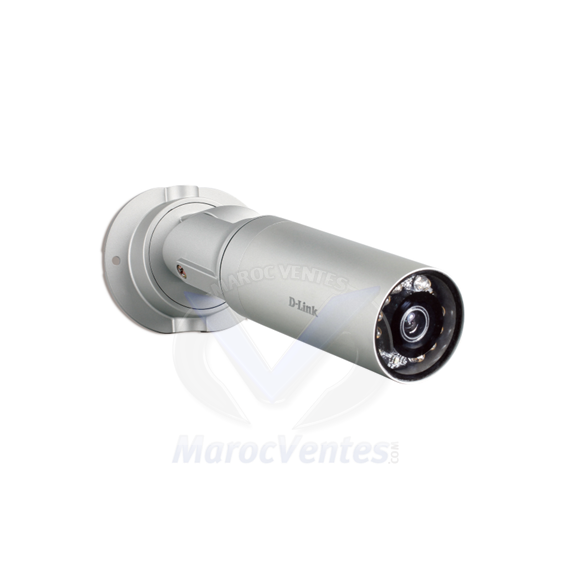 D-Link DCS-7010L Caméra de surveillance IP mini-bullet PoE mydlink HD pour utilisation extérieure jour/nuit DCS-7010L