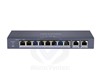 Switch 8 Ports POE Non Géré Fast Ethernet 2 ports Uplink GE DS-3E0310p-E/M