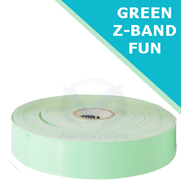 Z-Band Fun 25mm*254mm Green(4*350) Desktop