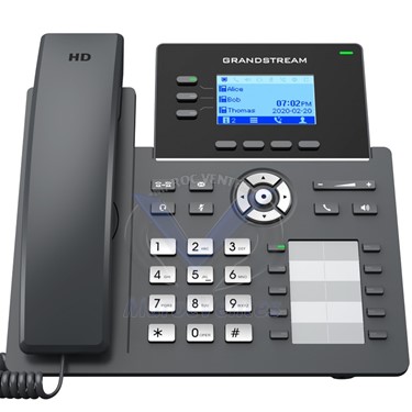 Téléphone Filaire IP 6 Comptes SIP / 3 Lignes Non PoE avec PSU