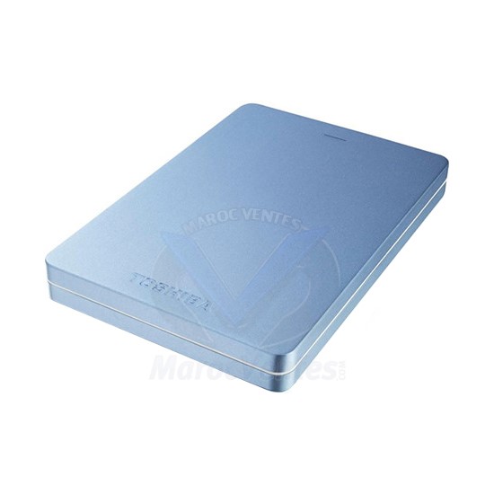 TOSHIBA CANVIO ALU Disque dur externe 1 To 2,5 Bleu HDTH310ES3AA