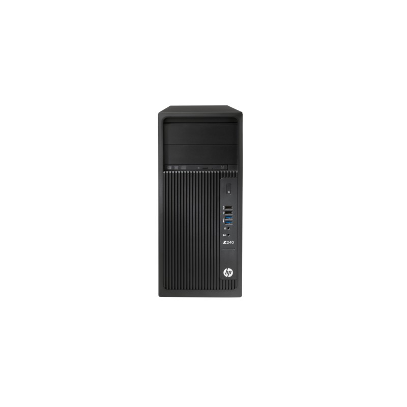 Station de travail Z240 Tower Intel Xeon E3-1225v6 3,30 GHz jusqu’a 3,7 Ghz 4 cœurs 8 MB 1 TB SATA