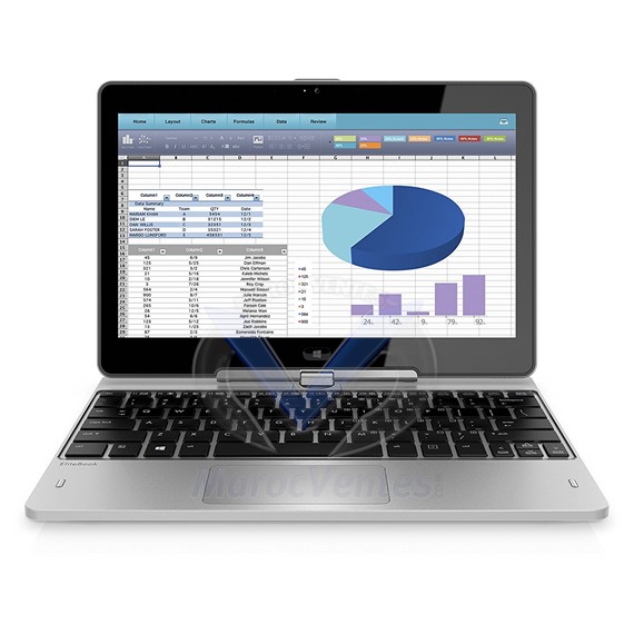 PC Portable Elitebook Revolve G3 i7 8G 256 M.2 SSD 11.6" Win 10 Pro 64 M3N93EA