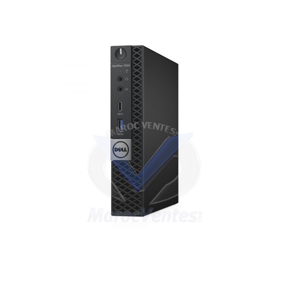Ordinateur de bureau OptiPlex 7050 MFF i5-7500T 8GB / 500GB / Windows 10 Pro N004O7050MFF02-W10