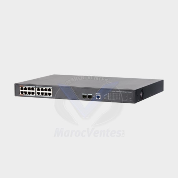 SWITCH 16PORT POE ET 2PORT SFP PFS4218-16GT-190 PFS4218-16GT-190