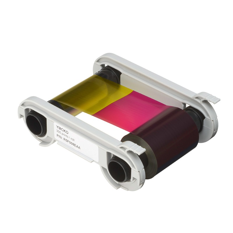 Ruban Couleur YMCKO 250 Faces en Couleur