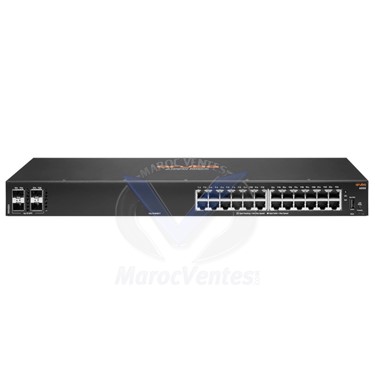 Switch Administrable Aruba 6000 24G 24 Ports 10/100/1000 4SFP Géré L3