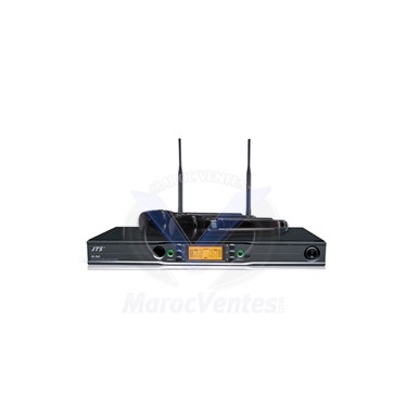 KIT DE 2 MICROS BALADEUR SANS FIL UHF JTS