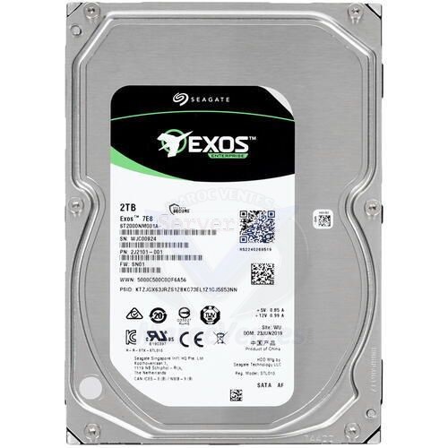 DISQUE DUR INTERNE EXOS 2T 3.5" SATA III 7200 RPM ST2000NM001A