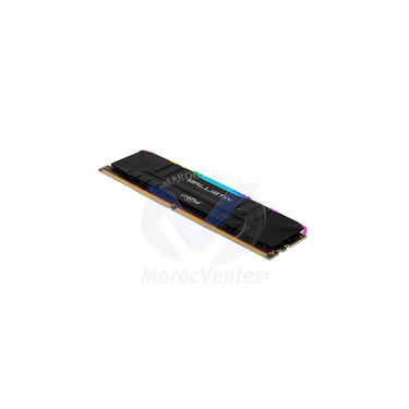 CRUCIAL Mémoire RGB8GB DDR4 3600 MHz