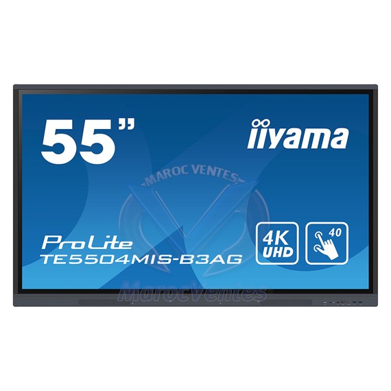PROLITE Ecran Tactile LCD Interactif 55 pouces avec Logiciel D