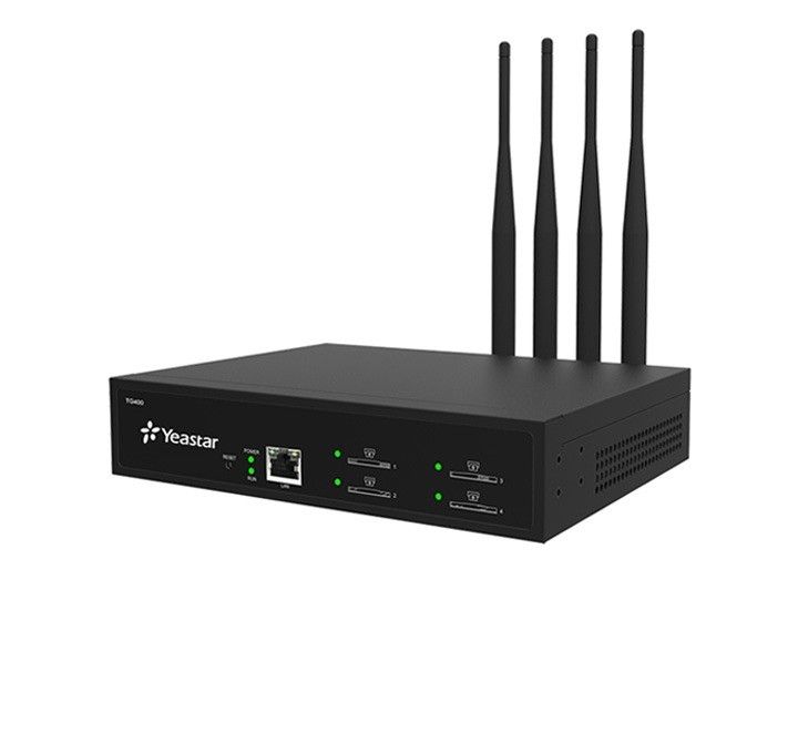 Passerelle WCDMA 4 Ports connecte GSM ou WCDMA ou 4G LTE TG400W