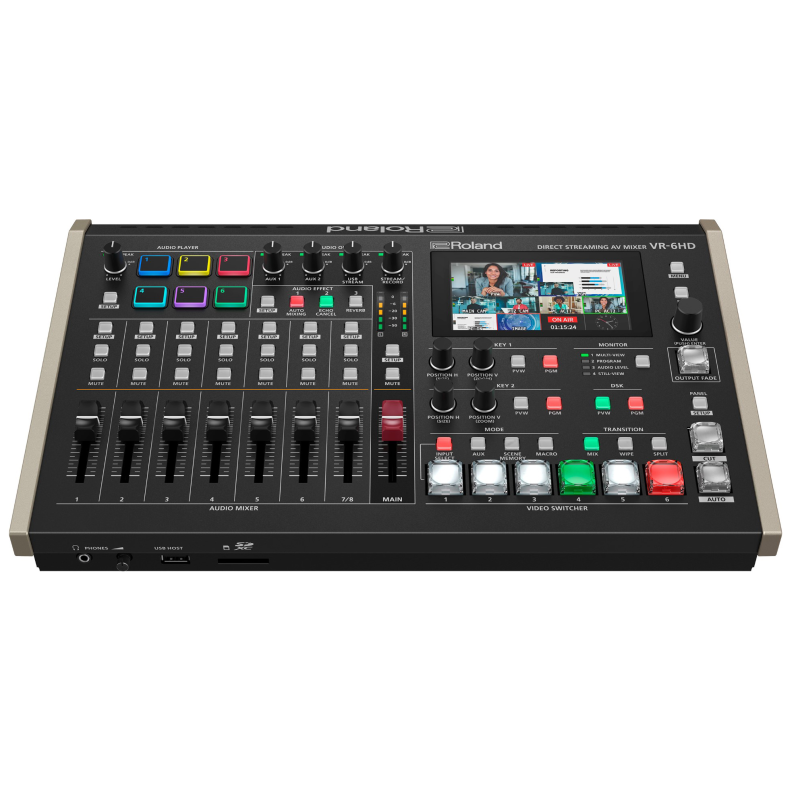 Mélangeur AV de Streaming Direct Roland