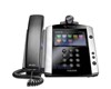 Téléphone IP Lync, câble, bureau, 1 x Ligne Totale - VoIP, nom de l'Appelant - Haut-parleur Main Libre - 2 x Réseau (RJ45) - USB - PoE Ports VVX600