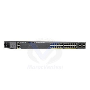 Catalyst 2960-X 24 GigE PoE 370W, 2 x 10G SFP+ LAN Base