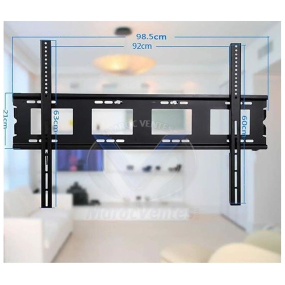 Support Mural Fixe pour Téléviseur de 60