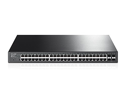 Smart Switch Administrable 48 Ports Gigabit PoE+ (4 Ports SFP, Rackable)