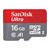 Carte mémoire Micro SD 16Go, C10, A1, UHS-1 SDSQUAR-016G-GN6MN