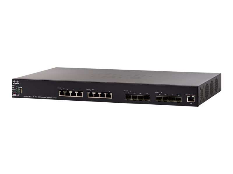 Cisco 550X Series SX550X-16FT - commutateur - 16 ports - Géré - Montable sur rack