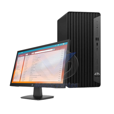 PC Bureau  ProDesk Tour 400 G9 i5-12500 + Écran P22v G5 8Go 512Go SSD Freedos