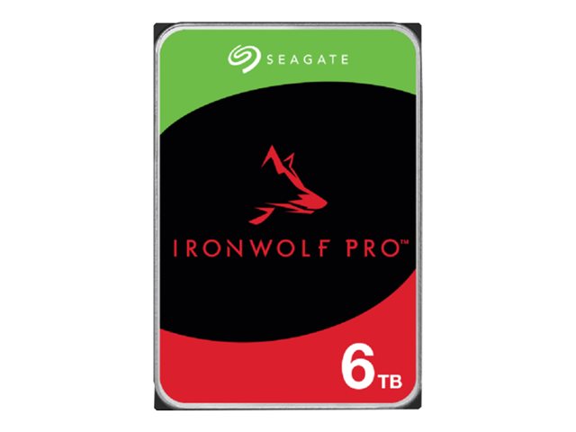 IronWolf Pro Disque Dur  6 To Interne 3.5" SATA 6Gb/s: 7200 tr/min