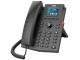X303/X303P est un téléphone à ligne SIP économique conçu pour les entreprises et doté d'un écran couleur performant. Sans Alimentation