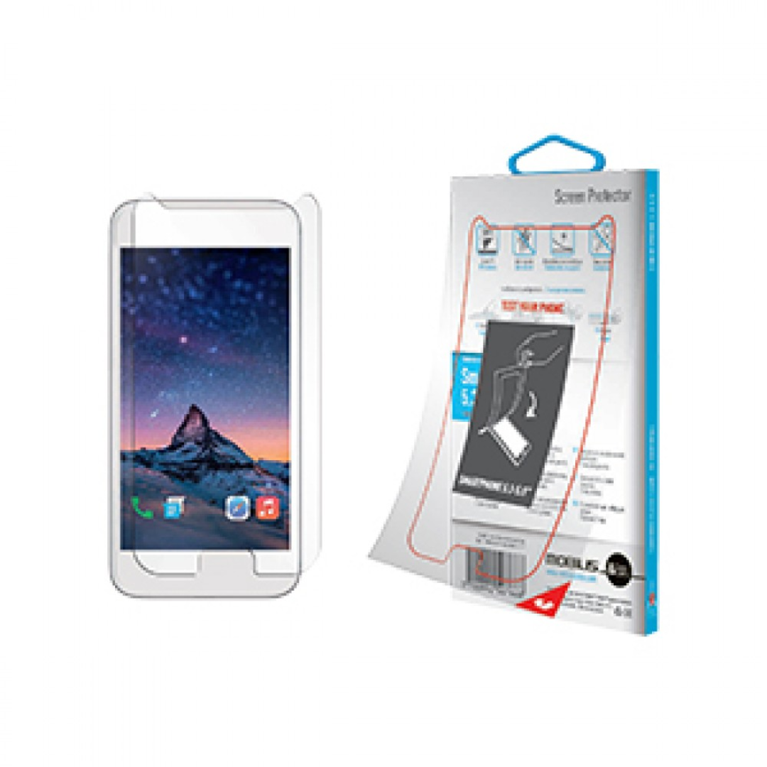 MOBILIS Screen Protector Tempered Glass Clear 9H Universal Smartphone 5.3-5.5''