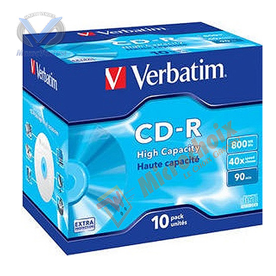 CD-R 800MB High Capacity 10PKJC DATALIFE