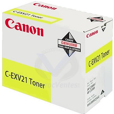C-EXV 21 Toner Jaune (14000 Copies  A4  5%)