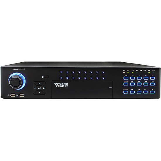 DVR 16 voies vidéo - 16 Audio enregistrement 400 fps Full D1