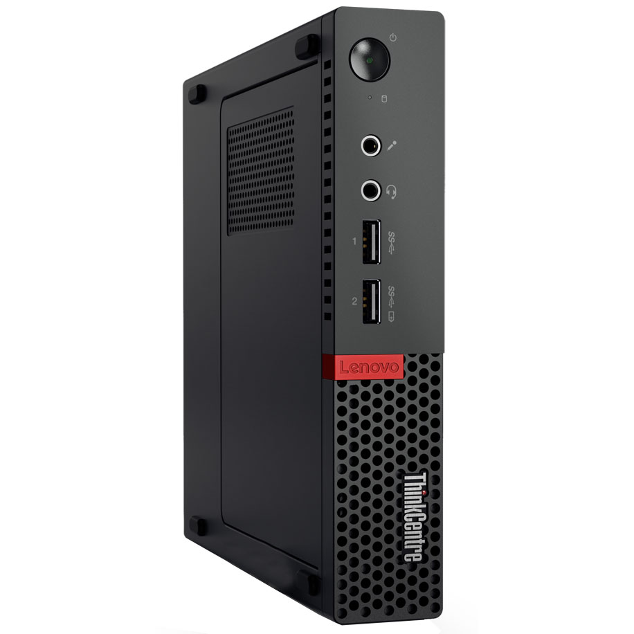Ordinateur de bureau ThinkCentre M710q i3-7100T 4GB DDR4 500GB DVD+/-RW FreeDos