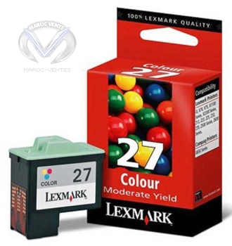 Cartouche Couleur Capacité Suppr Lexmark Z645, X1250, X1270