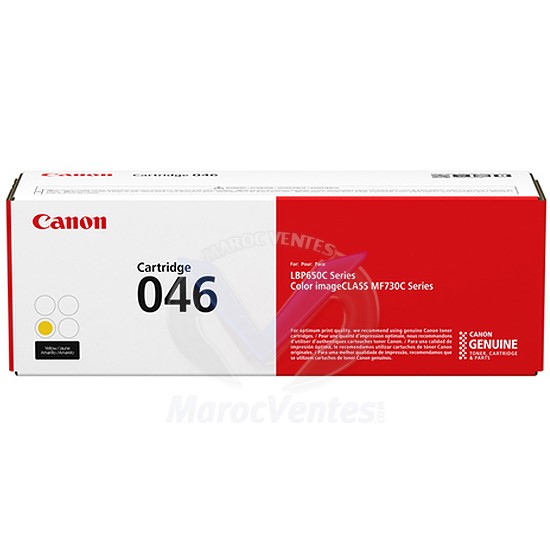 Cartouche Toner CRG 046 Jaune ( 2300 pages) 1247C002AA